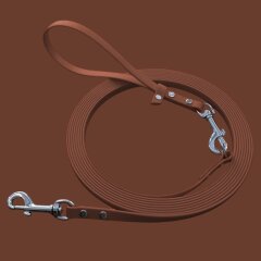BioThane® Easy Walk Leine 9 mm Red Brown