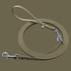 BioThane&reg; Easy Walk Leine 9 mm Olive 10 Meter