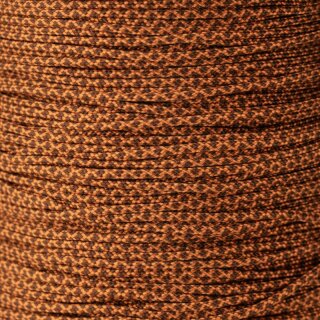 Paracord Typ 2 international orange / chocolate brown...