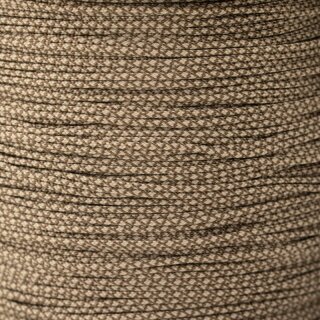 Paracord Typ 1 f.s brown / tan380 diamonds