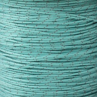 Paracord Typ 1 reflektierend turquoise