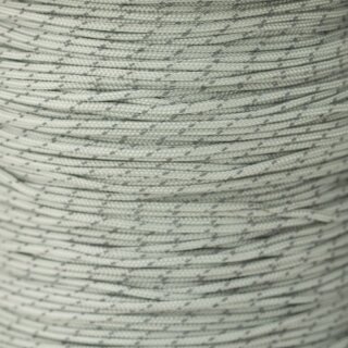 Paracord Typ 1 reflektierend silver grey