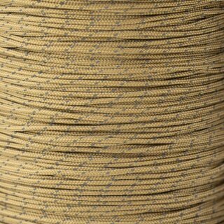 Paracord Typ 1 reflektierend gold