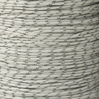 Paracord Typ 2 reflektierend silver grey