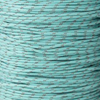 Paracord Typ 2 reflektierend turquoise