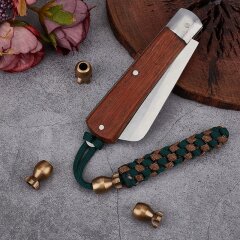 Torbedo Bomb Bead Messing dunkel - EDC Paracord Perle