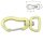 Karabinerhaken a. Aluminium 71 x 20 mm gold