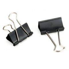 B-Ware - Foldback-Klammern schwarz 41 mm