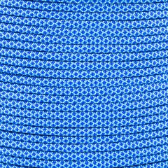 Paracord Typ 3 turquoise electric blue diamonds