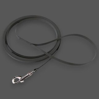 BioThane® Schleppleine 9 mm UltraThin - black