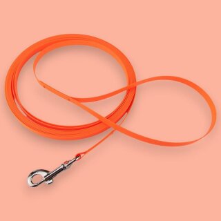 BioThane® Schleppleine 9 mm UltraThin - orange