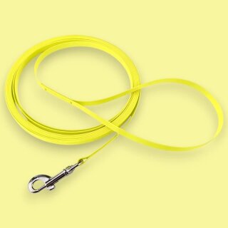 BioThane® Schleppleine 9 mm UltraThin - neon yellow