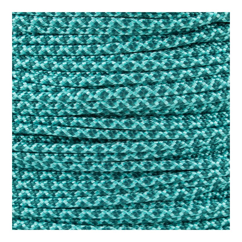 Paracord Typ 2 turquoise teal diamonds