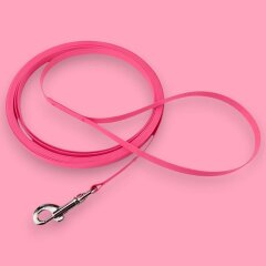 BioThane&reg; Schleppleine 9 mm UltraThin - pink 3 Meter