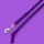 Fettleder-Leine Luvin, Violet
