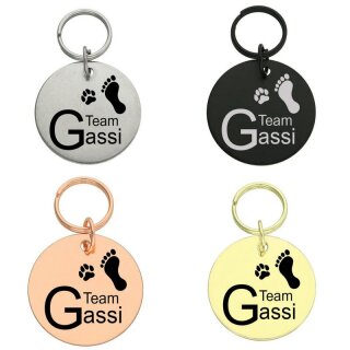 Runder Anhänger Team Gassi