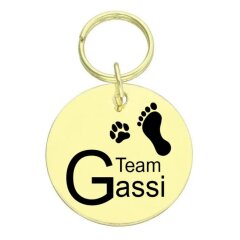Runder Anh&auml;nger Team Gassi