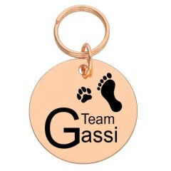 Runder Anh&auml;nger Team Gassi