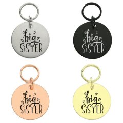 Runder Anhänger Big Sister