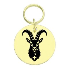 Runder Anh&auml;nger Steinbock