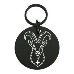 Runder Anh&auml;nger Steinbock