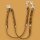 Fettleder-Leinen Addon Luvin-Twin, Cognac