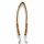 Fettleder-Leinen Addon Luvin-Twin, Cognac