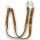 Fettleder-Leinen Addon Luvin-Twin, Cognac