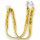Fettleder-Leinen Addon Luvin-Twin, Curry