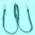 Fettleder-Leinen Addon Luvin-Twin, Aquamarine