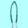Fettleder-Leinen Addon Luvin-Twin, Aquamarine