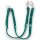 Fettleder-Leinen Addon Luvin-Twin, Aquamarine