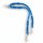 Fettleder-Leinen Addon Luvin-Twin, Azurblau