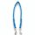 Fettleder-Leinen Addon Luvin-Twin, Azurblau