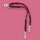 Fettleder-Leinen Addon Luvin-Twin, Bordeaux