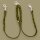 Fettleder-Leinen Addon Luvin-Twin, Olive