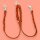 Fettleder-Leinen Addon Luvin-Twin, Orange