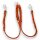 Fettleder-Leinen Addon Luvin-Twin, Orange