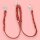 Fettleder-Leinen Addon Luvin-Twin, Rot