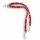 Fettleder-Leinen Addon Luvin-Twin, Rot