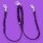 Fettleder-Leinen Addon Luvin-Twin, Violet