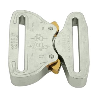 COBRA® PRO STYLE Aluminium-Schnalle silber