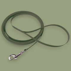 BioThane® Schleppleine 9 mm UltraThin - olive