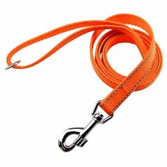 Hochreflektierende Hundeleine Lumex Orange 20 mm