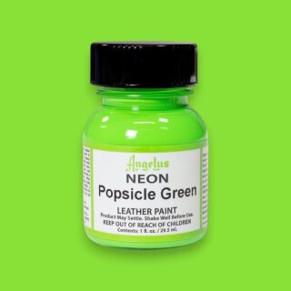Angelus Acryl Lederfarbe - Neon Popsicle Green