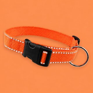 Hochreflektierendes Hundehalsband Lumex Orange