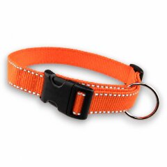 Hochreflektierendes Hundehalsband Lumex Orange