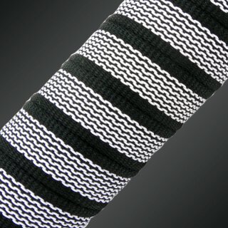 Softgrip Anti-Rutsch Gurtband schwarz-weiss 15 mm