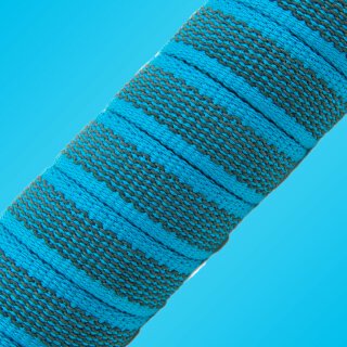Softgrip Anti-Rutsch Gurtband cyan 15 mm