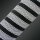 Softgrip Anti-Rutsch Gurtband schwarz-weiss 20 mm